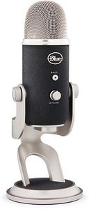 BLUE YETI mikrofon (+shock mount and microphone arm)