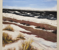 Акриловая картина "Пляж Уолтин Кунда"