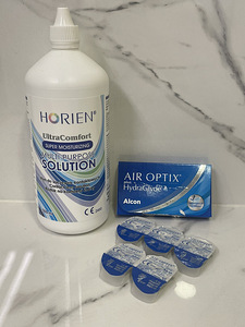 1-kuused kontaktläätsed AirOptix plus HydraGlyde