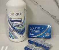 1-kuused kontaktläätsed AirOptix plus HydraGlyde