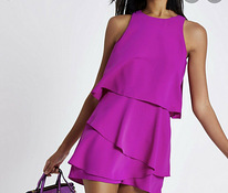 Новый River island фиолетовый женский комбинезон / платье