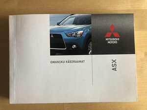 Mitsubishi ASX omaniku käsiraamat