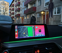BMW Apple CarPlay Активация полноэкранного режима
