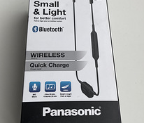 Panasonic NJ300BE In-Ear, Microfone, Black/White