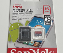 SanDisk Ultra Android microSDHC 16/32GB 80MB/s