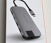 HYPERDRIVE SLIM 8-in-1 USB-C Hub , Space Gray
