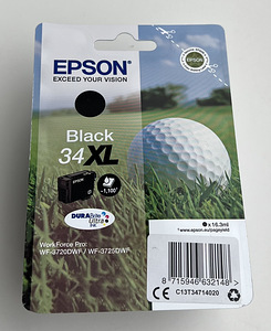 EPSON Black 34XL DURABrite Ultra Ink