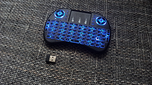 Mini juhtmevaba usb klaviatuur vontar i8 digibox eng-rus