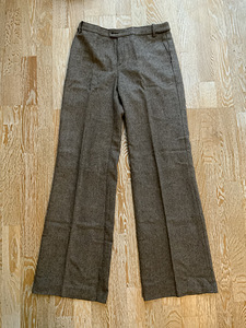 Смесовая шерсть/ шерстяные брюки Mango 38