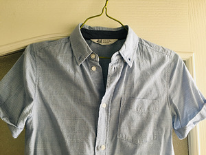 Летняя блузка h&M для мальчика на рост 140