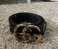 Gucci Double G snake buckle belt
