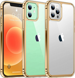 Apple iPhone 12 / 12 Pro uus läbipaistev silikoonümbris (1 foto / 2)