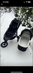 Baby jogger Summit x3 laste käru koos vankriga (1 foto / 6)