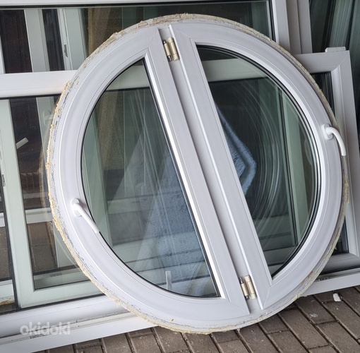 Круглое окно с 2х стеклопакетом (фото #2)
