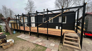 Teisaldatav maja, haagismaja, maja ratastel. (9 foto / 11)
