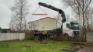 Teisaldatav maja, haagismaja, maja ratastel. (11 foto / 11)