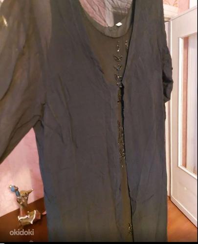 Платье чёрное, макси (фото #1)