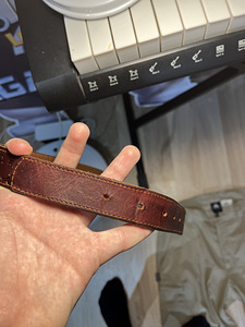 Meeste nahast vöö Levi's 501 (4 foto / 5)