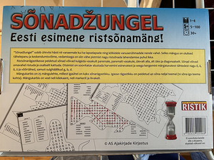 Lauamäng Sõnadžungel (Ristik) / Lauamäng (2 foto / 4)