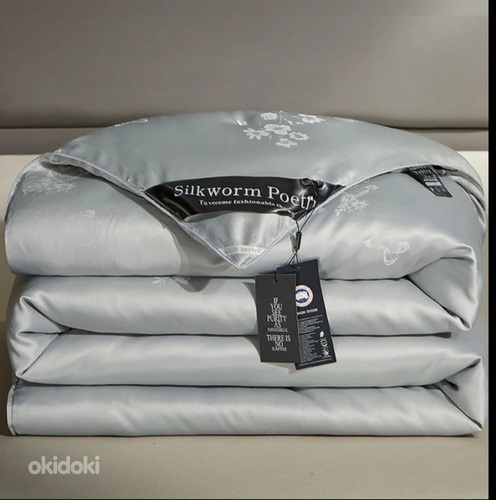 Одеяло из 100% шелка Mulberry 220x240см 2 кг (фото #2)