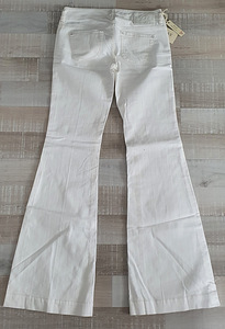 Uued valged naiste teksad Guess Jeans suurus 27 (2 foto / 3)