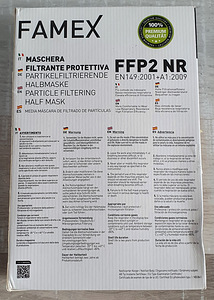 FFP2 respiraator, 5-kihiline, 10tk näomask (2 foto / 3)