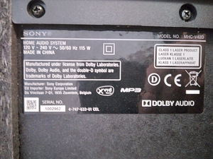Sony колонка (3 фото из 3)