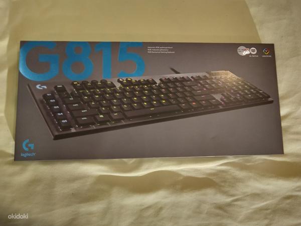 Logitech G815 led klaviatuur (foto #1)