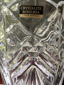 Kristallvaas Crystalite Bohemia (Tšehhi) (4 foto / 5)