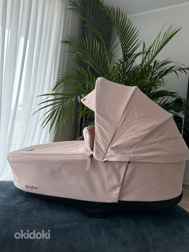 Cybex люлька для коляски peach pink