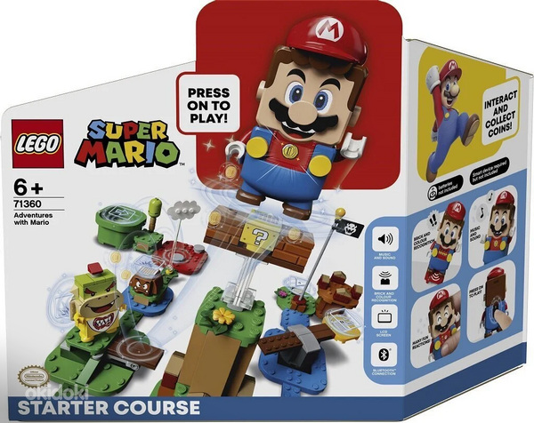Lego Super Mario Adventures Interactive Set 71360 (3 tk)