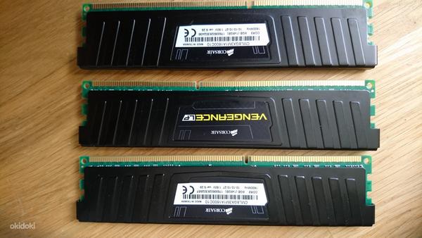 DDR3 8 GB 1x8GB 1600MHZ 10-10-10-27 1.50V, б/у (фото #1)