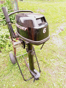 Mercury 6 hobujõuline päramootor, L jalg. (7 foto / 8)