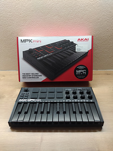 Akai MPK mini mk3 Black Midi Keyboard Controller (1 foto / 3)