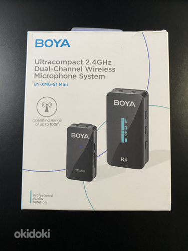 BOYA BY-XM6-S1 Mini juhtmevaba mikrofon