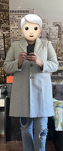 Kevad-sügis mantel 44/46 (3 foto / 5)