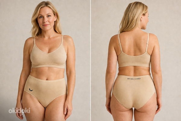 Puuvillased High-Waist Püksikud L-2XL - Viktoria Schmidt