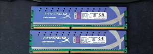 RAM DDR3 Kingston 1600mhz 2x4GB (1 foto / 1)