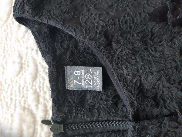 Zara платье черное 128 (фото #2)