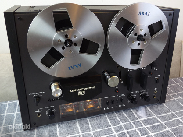 Катушечный магнитофон Akai GX-4000D Black