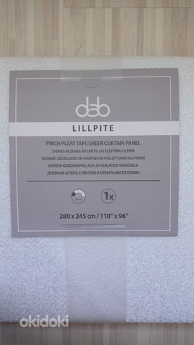 Дневные гардины LILLPITE 2.8 x 2.45 m (фото #1)