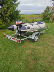 Лодка ПВХ 320 см + Yamaha 6 л.с. + прицеп TEMA (5 фото из 10)