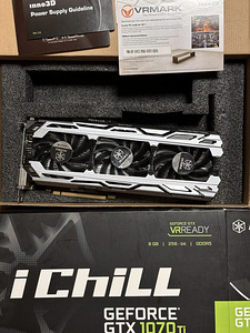 Inno3D NViDiA GeForce GTX 1070Ti 8GB videokaart (1 foto / 2)
