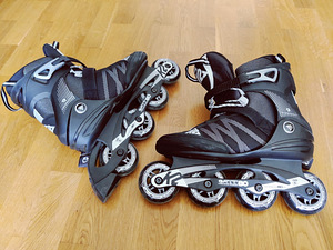 Rulluisud K2 FIT 80, suurus 42.5, nagu uus (1 foto / 4)