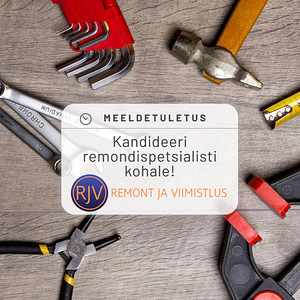 Võtame tööle: REMONDISPETSIALIST Tallinnas (3 foto / 3)