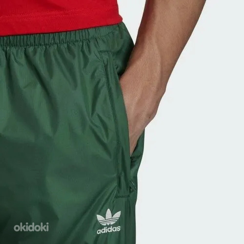 Брюки adidas Originals Темно-зеленые (фото #4)