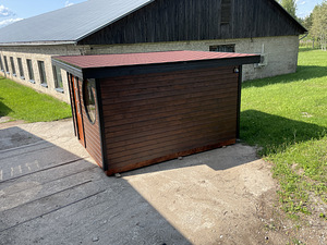 Müüa avar käsitööna valminud saunamaja koos terassiga! (2 foto / 8)