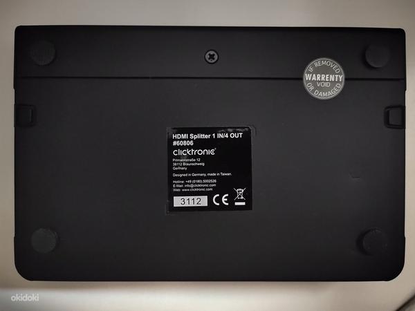 Clicktronic Разветвитель HDMI 1x4 FullHD 3D (фото #3)