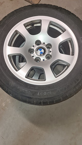 Резина (225/55 R16) с дисками BMW 5 e61 (7 фото из 9)