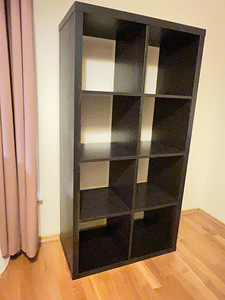 Raamaturiiul IKEA KALLAX 77x147 cm must-pruun (2 foto / 2)